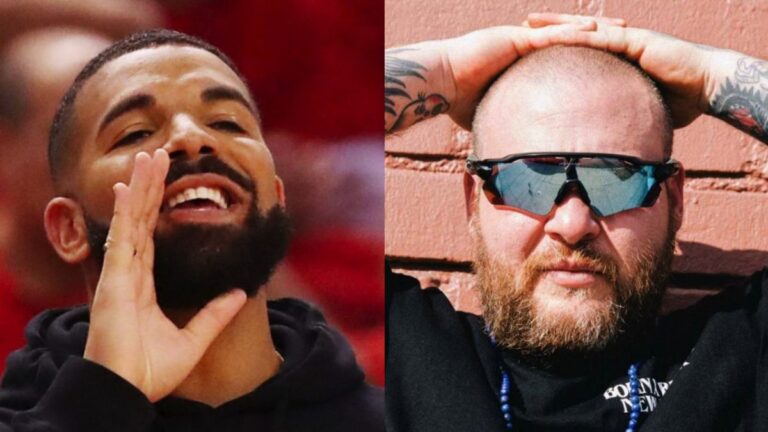 Drake déclare Action Bronson comme l&rsquo;une de ses « personnes préférées » alors qu&rsquo;il fait la promotion de la nouvelle ligne OVO/NFL