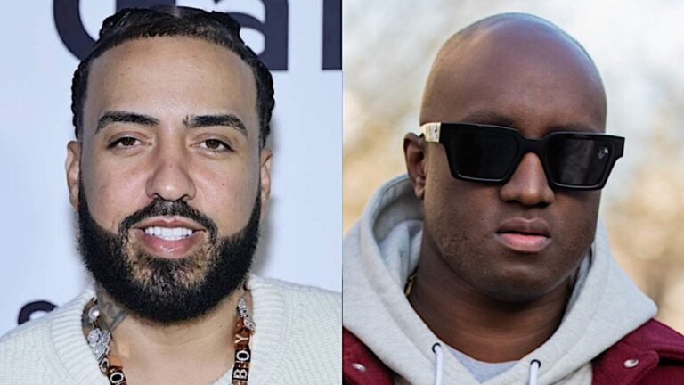 French Montana fléchit les baskets Virgil Abloh à 200 000 $ au match des Brooklyn Nets