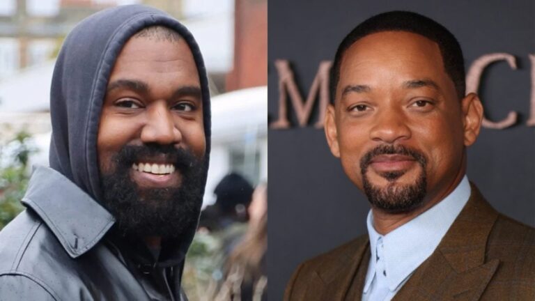 Kanye West et Will Smith se sont croisés lors d&rsquo;un vol en provenance de Dubaï après le retard des « vautours »