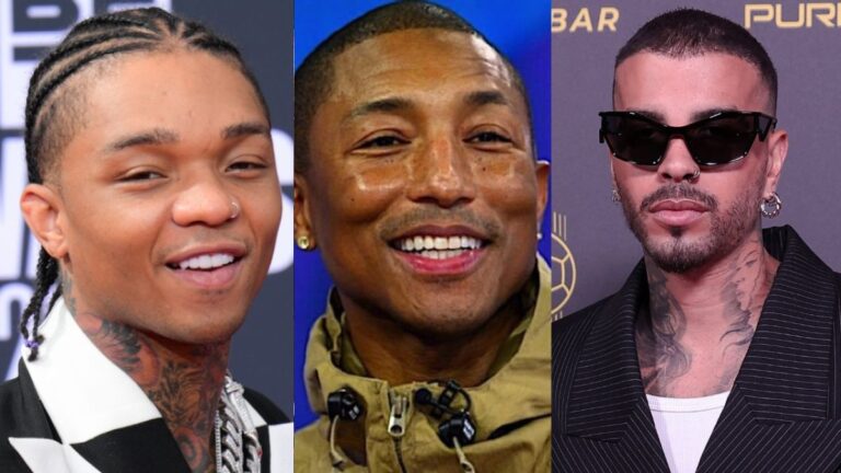 Pharrell présente une collaboration avec Swae Lee et la star du reggaeton Rauw Alejandro