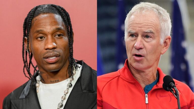 Travis Scott et John McEnroe se disputent alors que la légende du tennis défigure les baskets Nike
