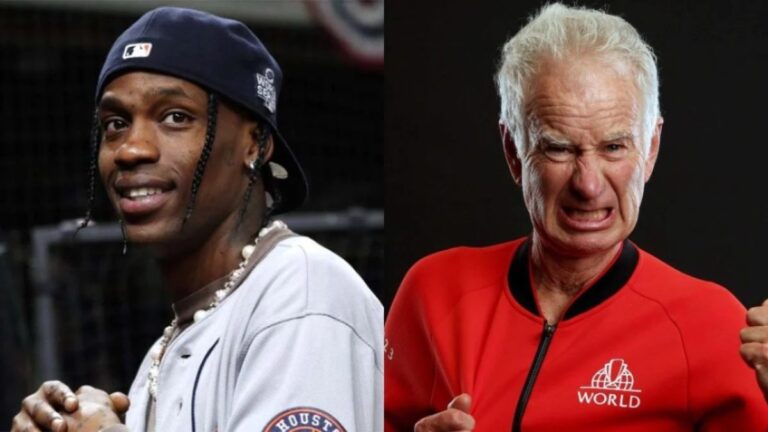 Travis Scott fait allusion au fait que John McEnroe Beef est un coup publicitaire avec une nouvelle photo