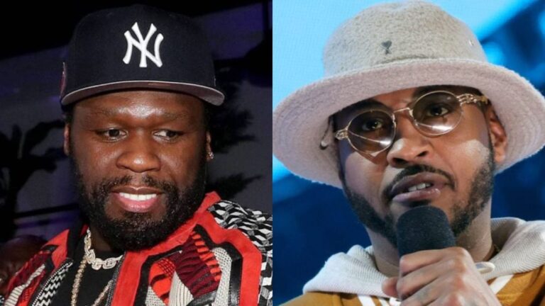 50 Cent salue Carmelo Anthony après l&rsquo;éloge de « Power »: « Si nous ne sommes pas une grosse affaire, qui l&rsquo;est? »