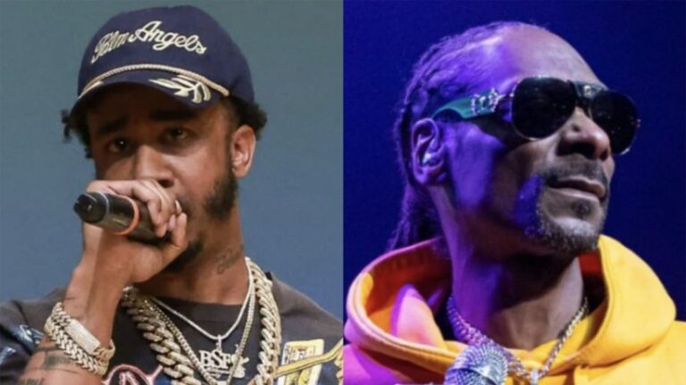 Benny le boucher offre à Snoop Dogg ses fleurs après une invitation au studio