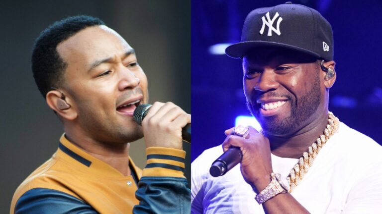 John Legend a rôti plus de 50 cents en duo « 21 questions » : « Nate Dogg Rolling In His Grave »