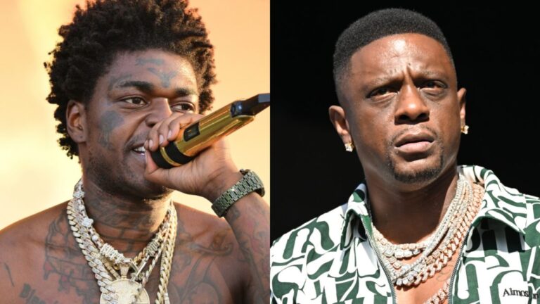 Kodak Black prend une photo de Boosie Badazz lors du style libre de Drake &lsquo;8AM In Charlotte&rsquo;
