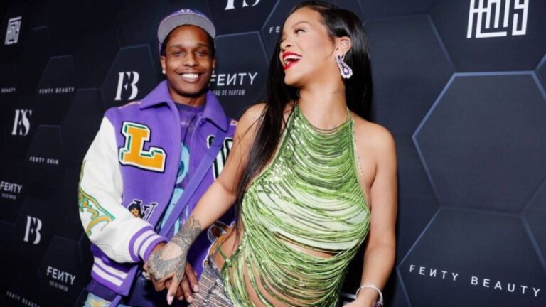A$AP Rocky garde Rihanna et leurs deux enfants à portée de main avec une bague unique