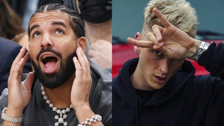 Drake offre au public de Cleveland la performance de Machine Gun Kelly dans sa ville natale