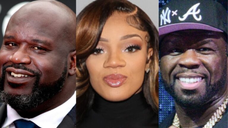 Shaq interrompt maladroitement le moment photo de GloRilla avec 50 Cent