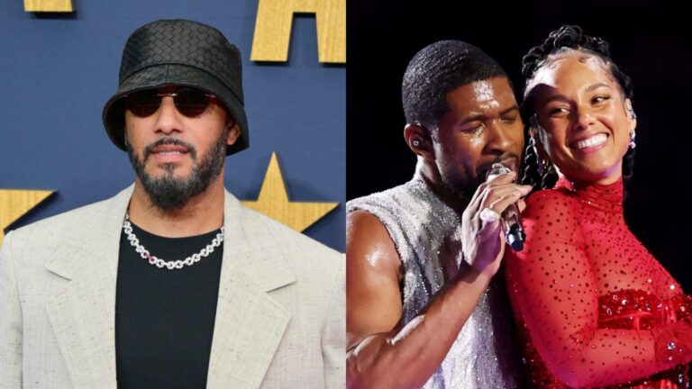 Swizz Beatz réagit au moment torride du Super Bowl d&rsquo;Usher et Alicia Keys