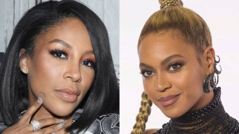 Beyoncé offre littéralement ses fleurs à K. Michelle