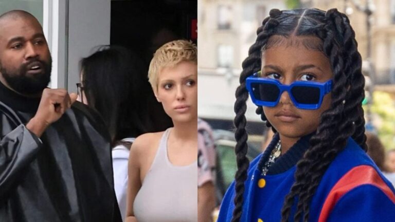 Bianca Censori, l'épouse de Kanye West, abandonne son look risqué pour une sortie avec North West