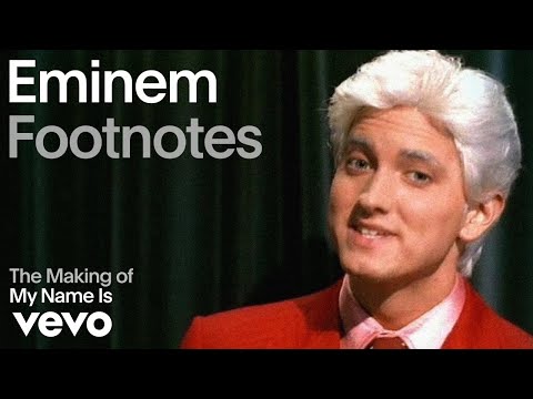 Vidéo Youtube - Eminem répond à la rumeur selon laquelle il était « défoncé à l'ecstasy » dans la vidéo « My Name Is »