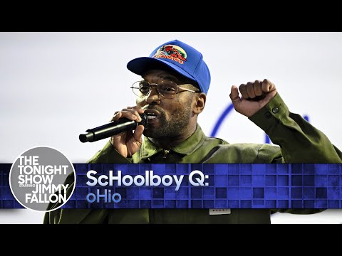 Vidéo Youtube - ScHoolboy Q présente le nouvel album « Blue Lips » à « The Tonight Show »