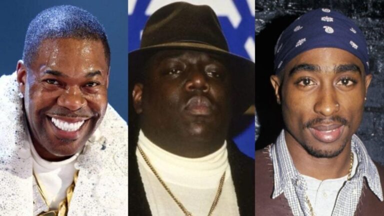 Busta Rhymes partage l'histoire du vers Biggie qui a pris des photos à 2Pac