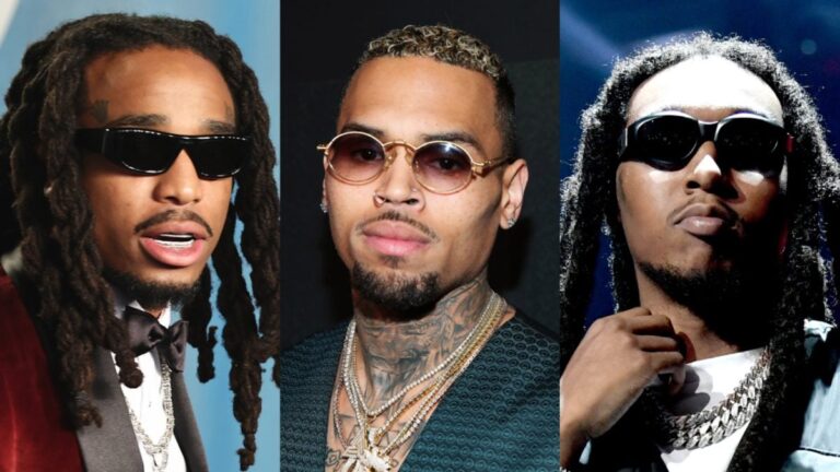 Quavo incendie Chris Brown avec l'aide posthume de TakeOff sur une nouvelle chanson dissidente