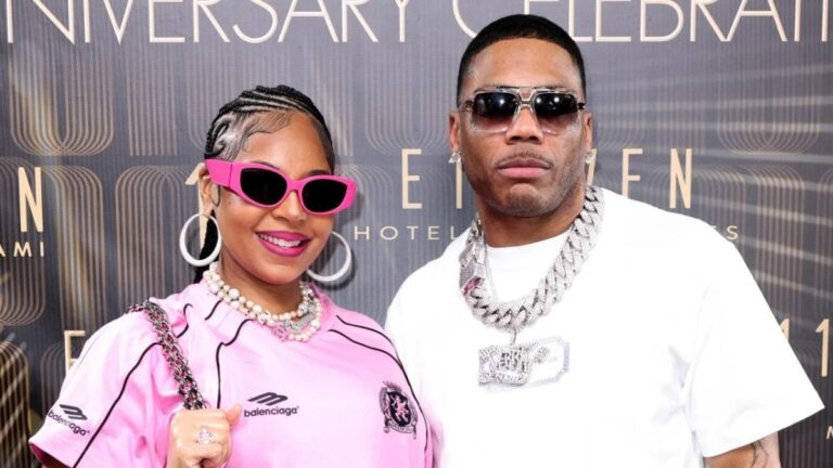 Ashanti confirme enfin qu'elle est enceinte et fiancée à Nelly