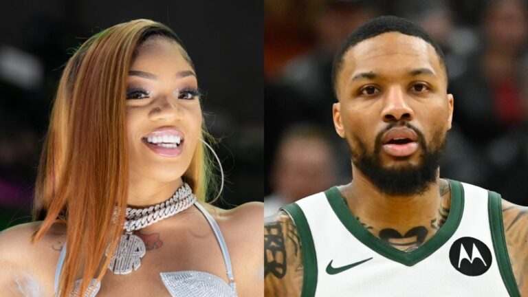 GloRilla double le béguin de Damian Lillard après un message louche de son ex-épouse
