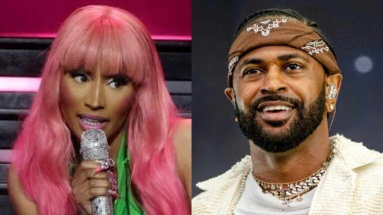 Nicki Minaj et Big Sean se réunissent sur scène lors de l'arrêt de la tournée Pink Friday 2 à Détroit