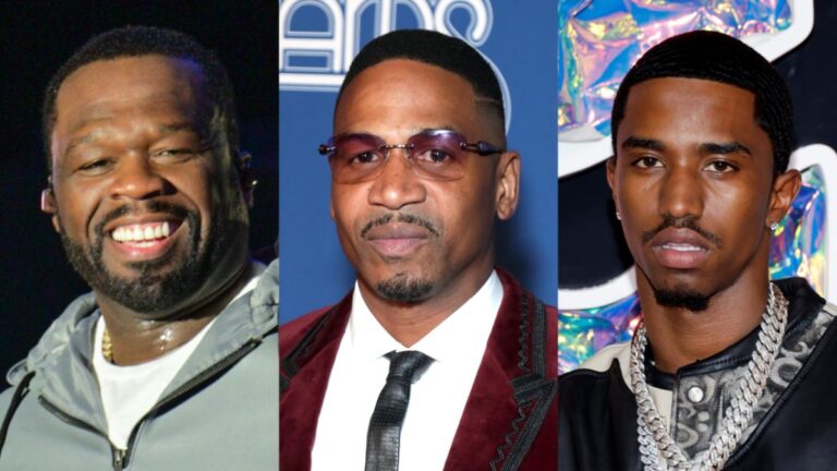 50 Cent Clowns Stevie J pour son soutien torse nu au fils de Diddy, King Combs