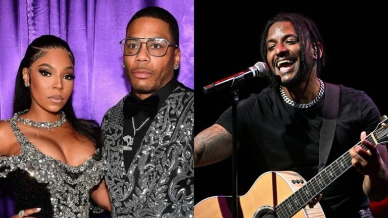 Le bébé à naître de Nelly et Ashanti reçoit un message spécial de « oncle » Lloyd