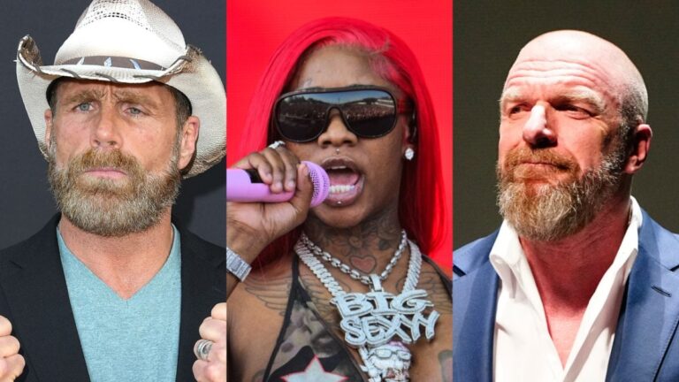 Le duo de Sexyy Red avec le lutteur Shawn Michaels obtient une réponse de Triple H