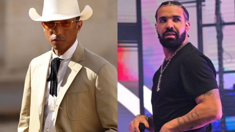 Pharrell semble devenir le dernier artiste à s'en prendre à Drake sur le nouveau single « Double Life »