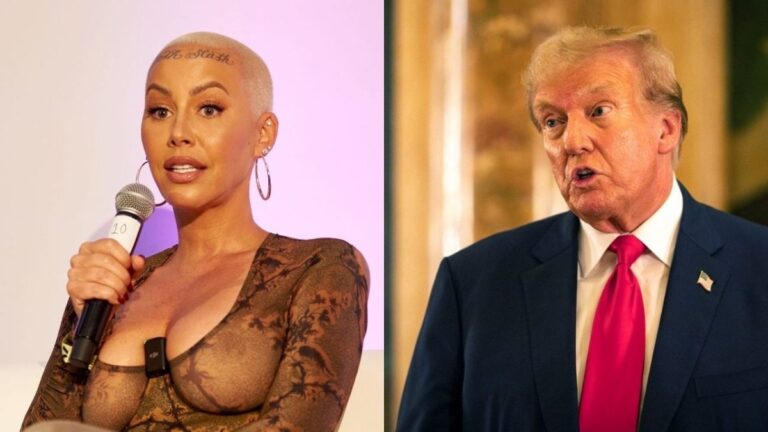 Amber Rose redouble de soutien à Trump à la suite de condamnations pour crime