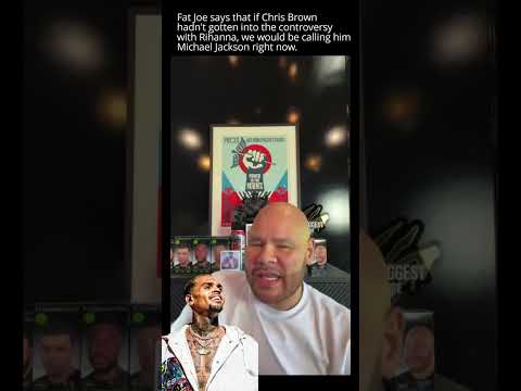 Vidéo Youtube - Fat Joe compare Chris Brown à Michael Jackson : 