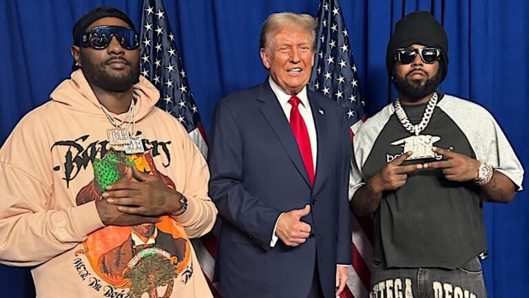 Icewear Vezzo et Peezy réagissent aux réactions négatives de la photo de Donald Trump