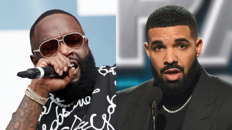 Rick Ross prend une autre photo de Drake avec la nouvelle pochette de diss « Champagne Moments »