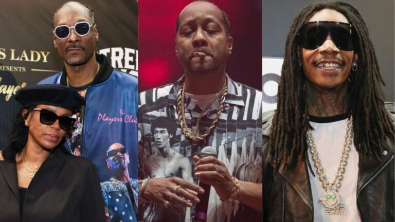 Snoop Dogg célèbre l'ouverture du club de strip-tease de sa femme avec Wiz Khalifa, DJ Quik et plus
