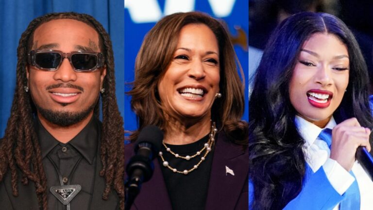 Quavo et Megan Thee Stallion soutiennent Kamala Harris lors du rassemblement d'Atlanta