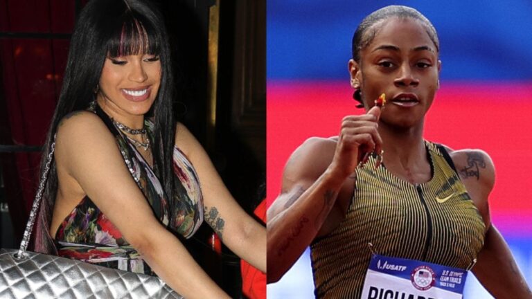 Cardi B émue aux larmes en souhaitant bonne chance à Sha'Carri Richardson aux Jeux olympiques