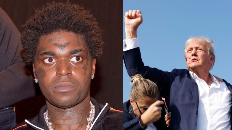 Kodak Black vend des t-shirts faisant référence à la tentative d'assassinat de Donald Trump