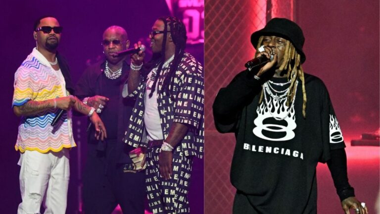 Lil Wayne monte sur scène après la réunion des Hot Boys au festival Essence