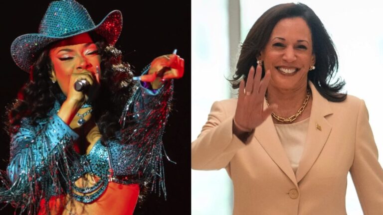 Megan Thee Stallion rejoint Kamala Harris lors d'un rassemblement dans l'État du champ de bataille