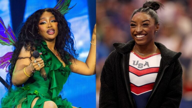SZA montre ses talents de gymnaste lors d'une rencontre « de rêve » avec l'athlète olympique Simone Biles