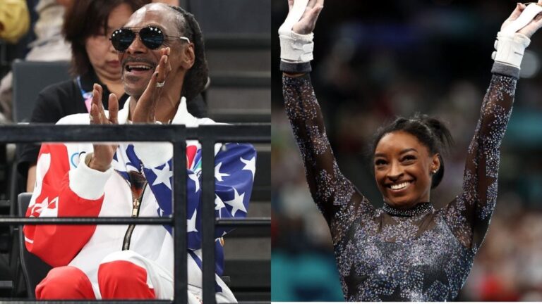 Snoop Dogg trollé par la mère de Simone Biles à propos d'une rencontre embarrassante passée : « Je n'oublierai jamais »