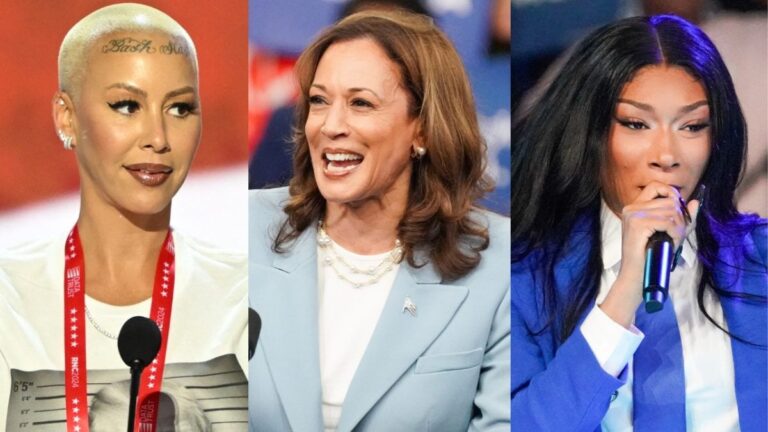 Amber Rose accuse Kamala Harris d'avoir utilisé Megan Thee Stallion pour « flatter les Noirs »