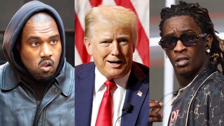 Donald Trump évoque l'affaire RICO « compliquée » de Kanye West et Young Thug