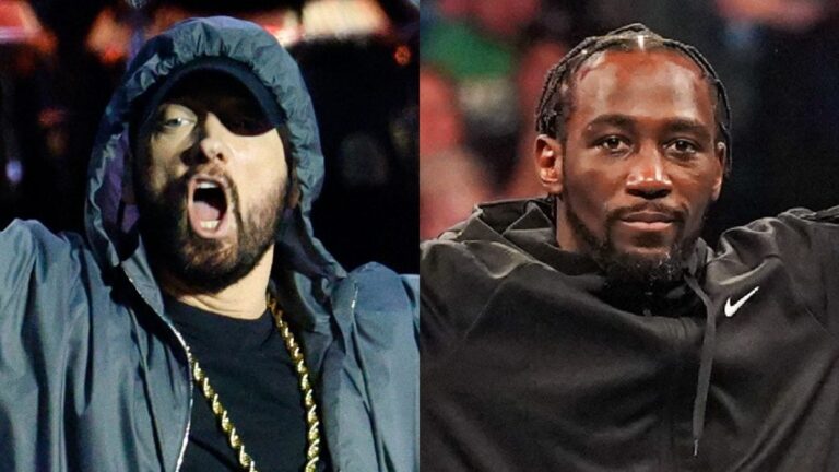 Eminem élève les sorties de ring à un niveau supérieur grâce à la performance de Terence Crawford