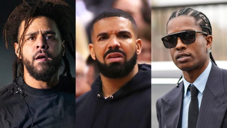 J. Cole fait face à la colère des fans de Drake après avoir rejoint A$AP Rocky sur « Ruby Rosary »
