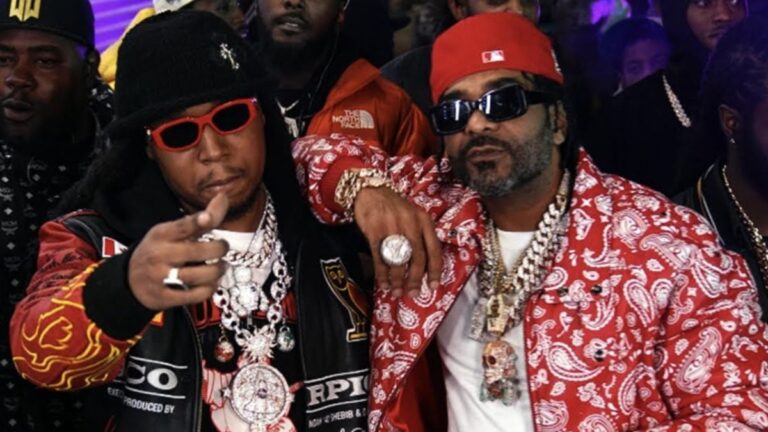 Jim Jones rend hommage à TakeOff alors que sa collaboration avec Migos « We Set The Trends » devient disque d'or