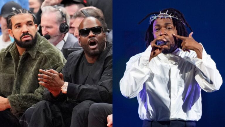 Kendrick Lamar se fait tirer dessus par un associé de Drake, Baka, pas sympa à cause de sa nouvelle chanson