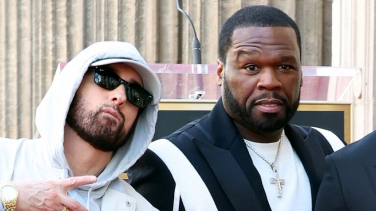 50 Cent alimente l'enthousiasme pour l'album commun d'Eminem avec un indice de retour