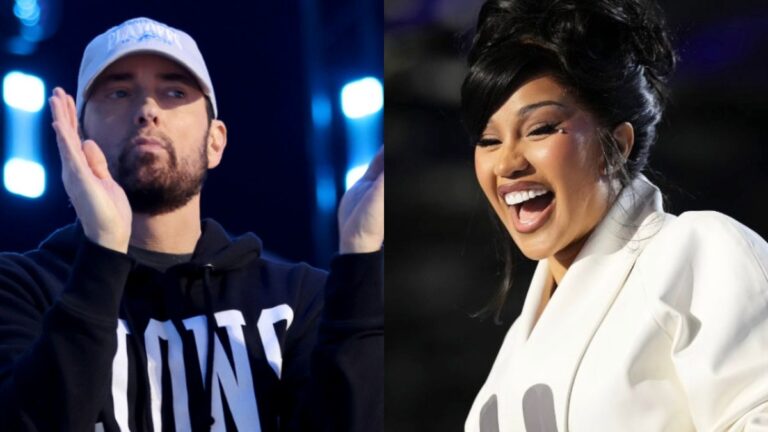 Eminem montre son amour à Cardi B : « J'étais comme ça »