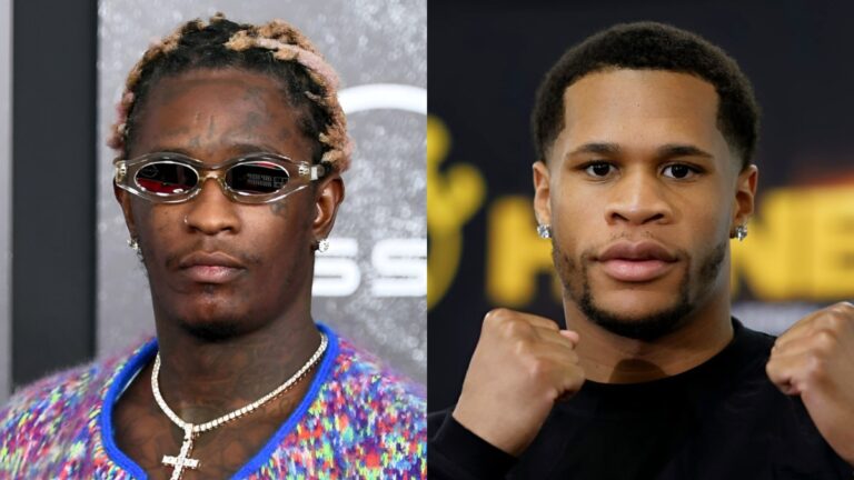 Un jeune voyou répond à une fuite d'appel en prison avec la femme du boxeur Devin Haney
