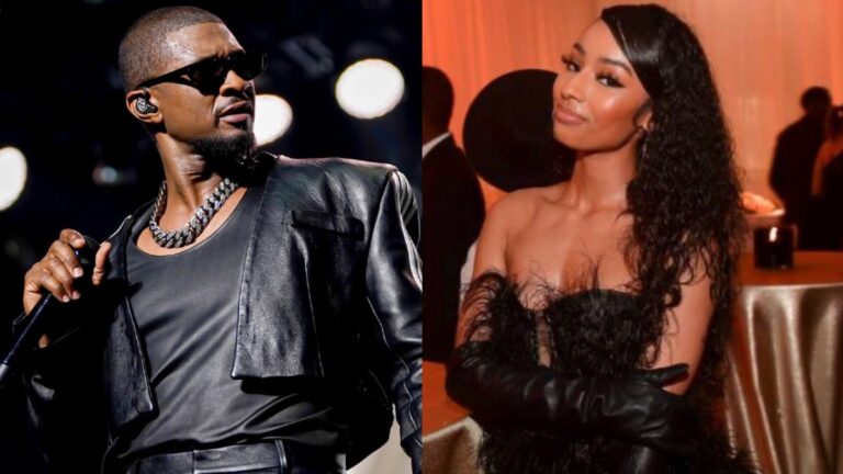 Usher est laissé gelé par le moment de concert torride de Rubi Rose avec un ami