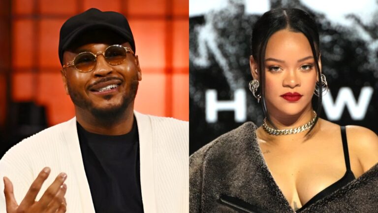 Carmelo Anthony explique enfin la photo virale de Rihanna « risque tout » : « il a fallu clarifier cela »